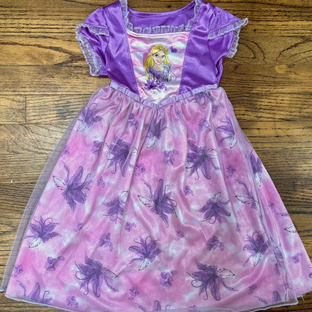 Disney Nightgown Princess Rapunzel Size 3t 3y